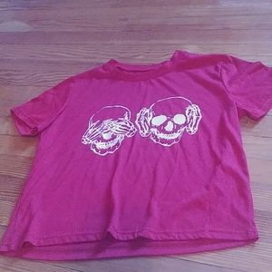 Skull tee